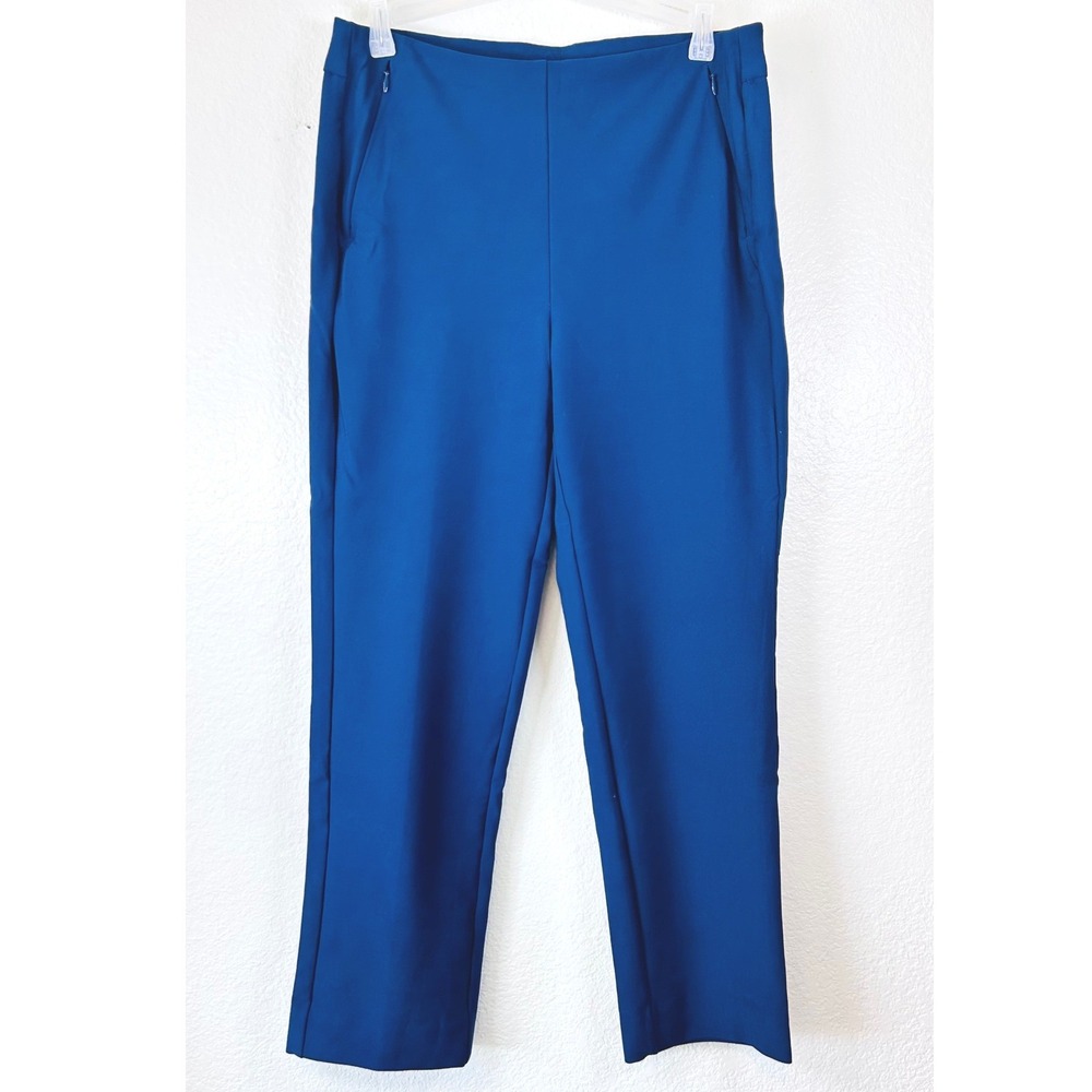 Chico's Brigitte So Slimming Minimalist Travel Ankle Pants Blue Size 0.5R US 6